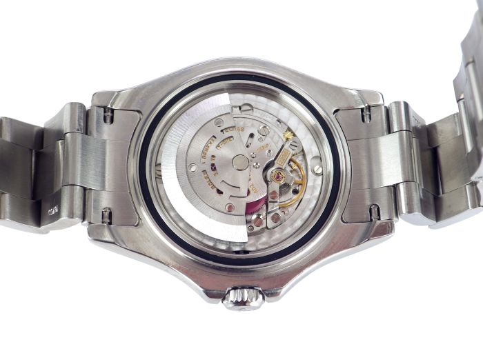 Rolex Yacht-Master 35 Rolesium Ref. 168622 Platin Box Automatik Armbanduhr!