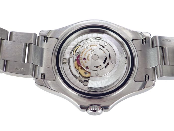 Rolex Yacht-Master 35 Rolesium Ref. 168622 Platin Box Automatik Armbanduhr!